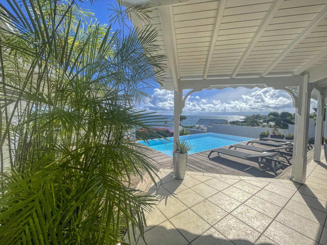 6.Location villa piscine vue mer Ste Anne Guadeloupe_Vue Mer